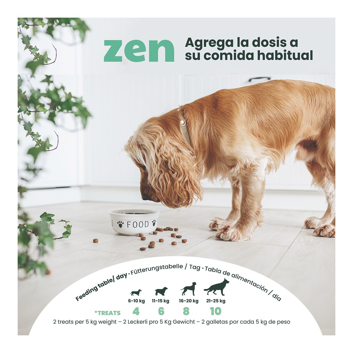 Snack natural para perros Zen Mooiza calmante cordero, patata, boniato 300 g 3