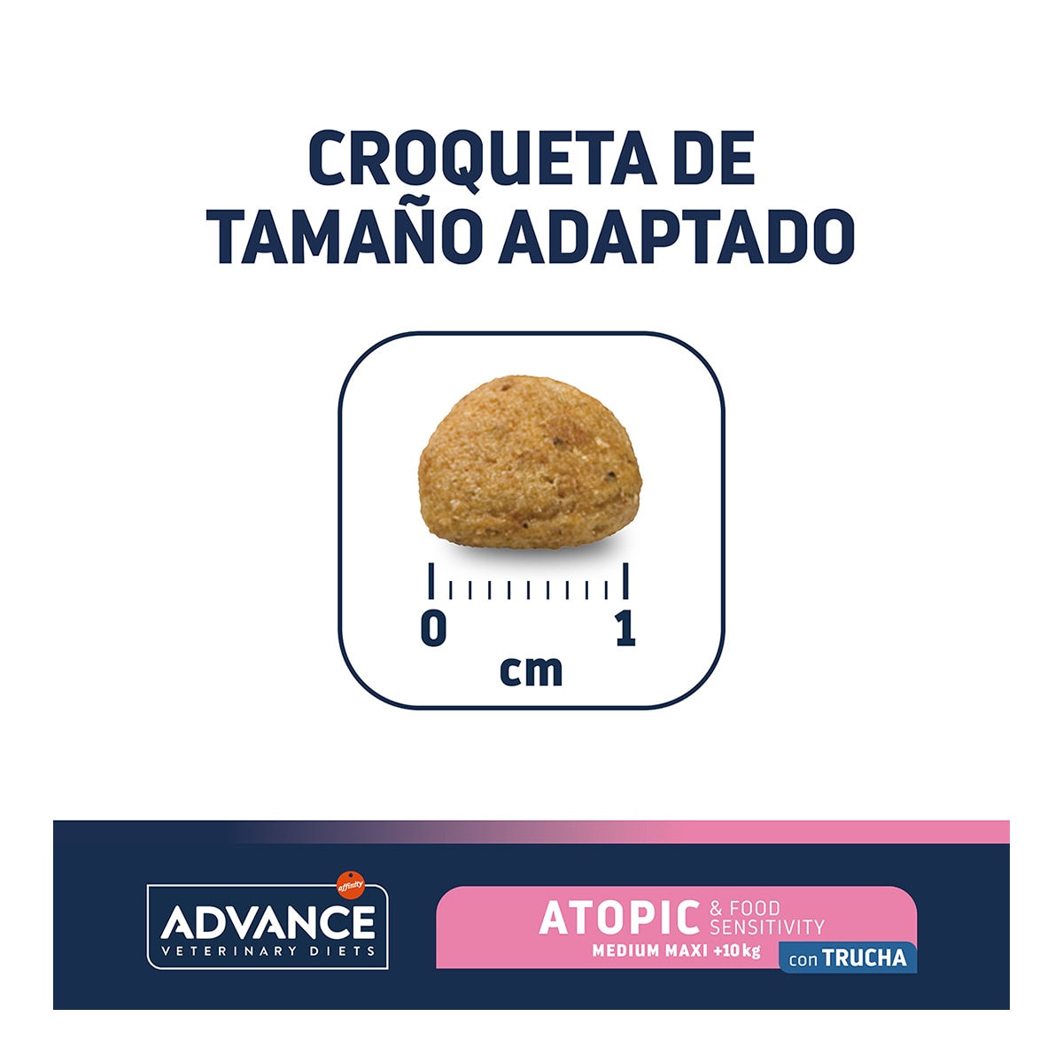 Pienso para perros cachorros y adultos medianos y grandes Advance Atopic Care trucha Dietas Veterinarias 4