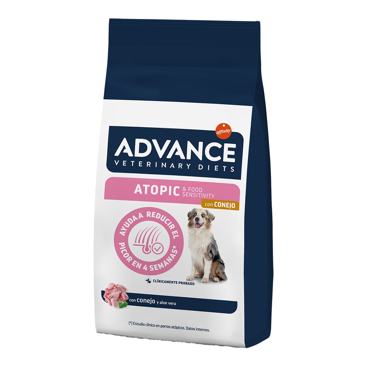 Advance Veterinary Diets - Pienso para perros medianos Advance Atopic Dietas Veterinarias conejo 3 kg