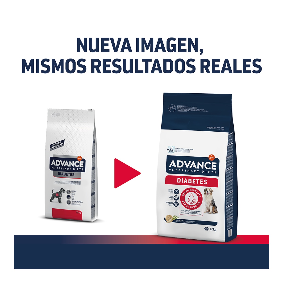 Pienso para perros adultos Advance Diabetes Dietas Veterinarias 2