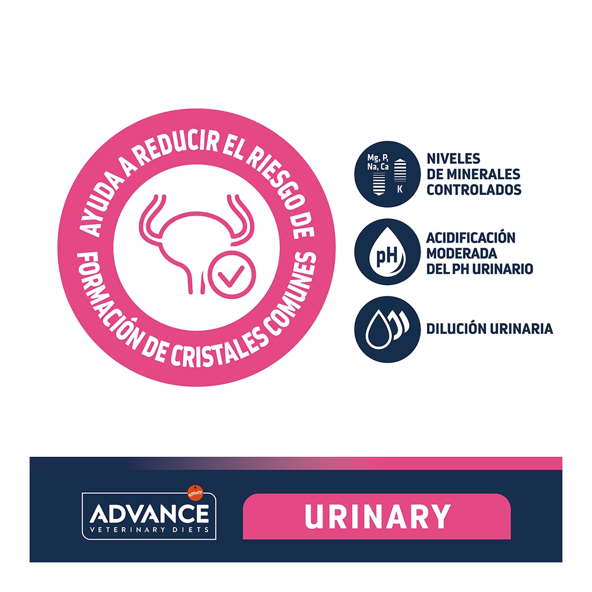 Pienso para perros adultos Advance Urinary Dietas Veterinarias 3