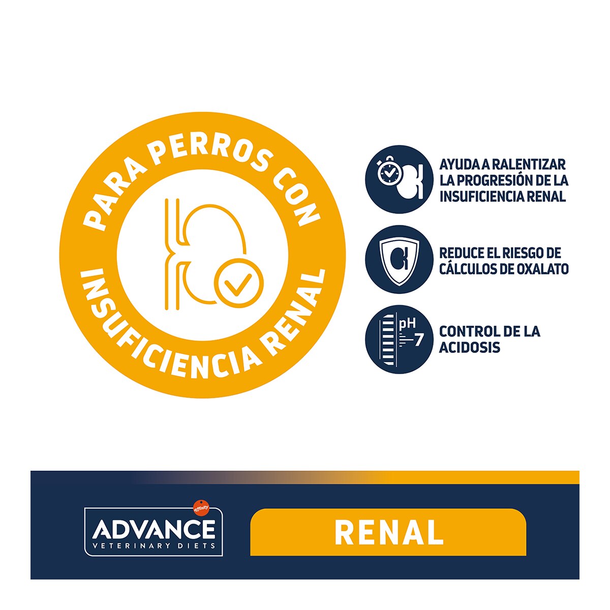Pienso para perros adultos Advance Renal Dietas Veterinarias 3