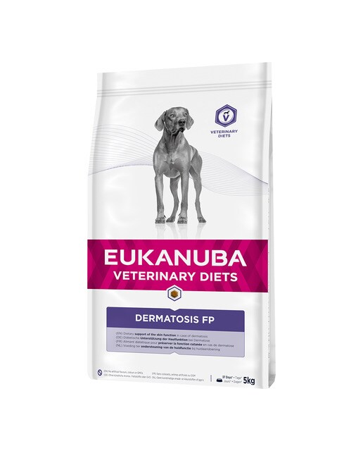 Eukanuba Veterinary Diets - Pienso para perros adultos Eukanuba Dermatosis pescado Dietas Veterinarias