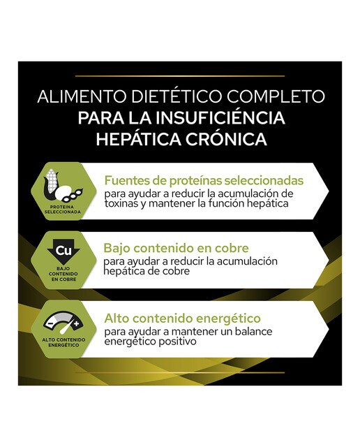Imagen 2 de Pienso para perros cachorros y adultos Purina Pro Plan Hepatic Dietas Veterinarias 12 kg