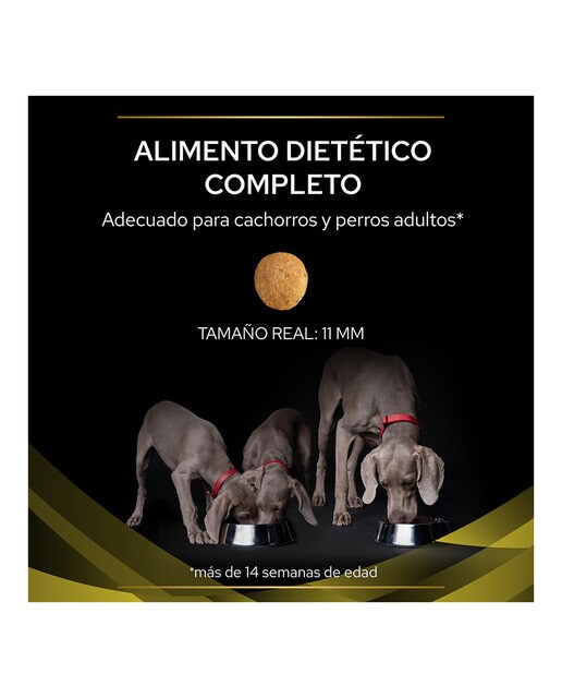 Imagen 3 de Pienso para perros cachorros y adultos Purina Pro Plan Hepatic Dietas Veterinarias 12 kg