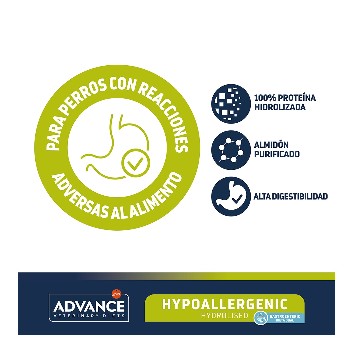 Pienso para perros adultos minis Advance Hipoalergénico Dietas Veterinarias pollo 2