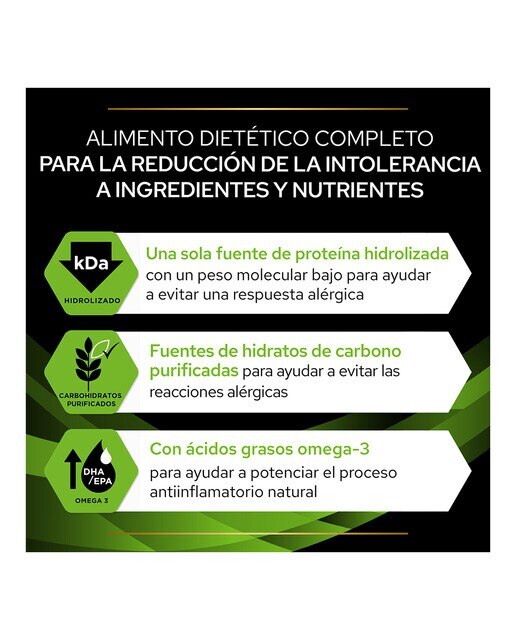 Comida húmeda para perros cachorros y adultos Purina Pro Plan Hypoallergenic mousse Dietas Veterinarias 400 g 2