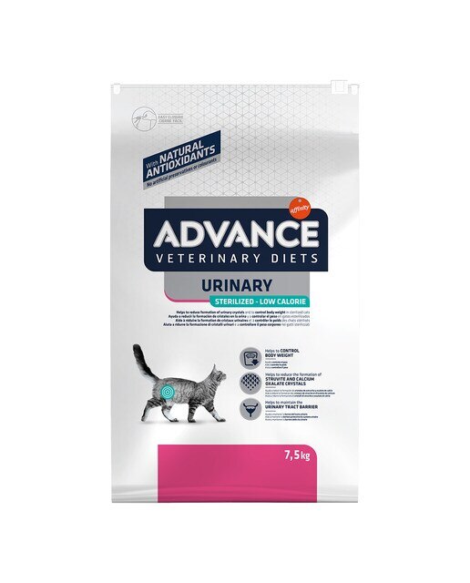 Imagen 2 de Pienso para gatos adultos Advance Urinary Sterilized Low Calorie Dietas veterinarias