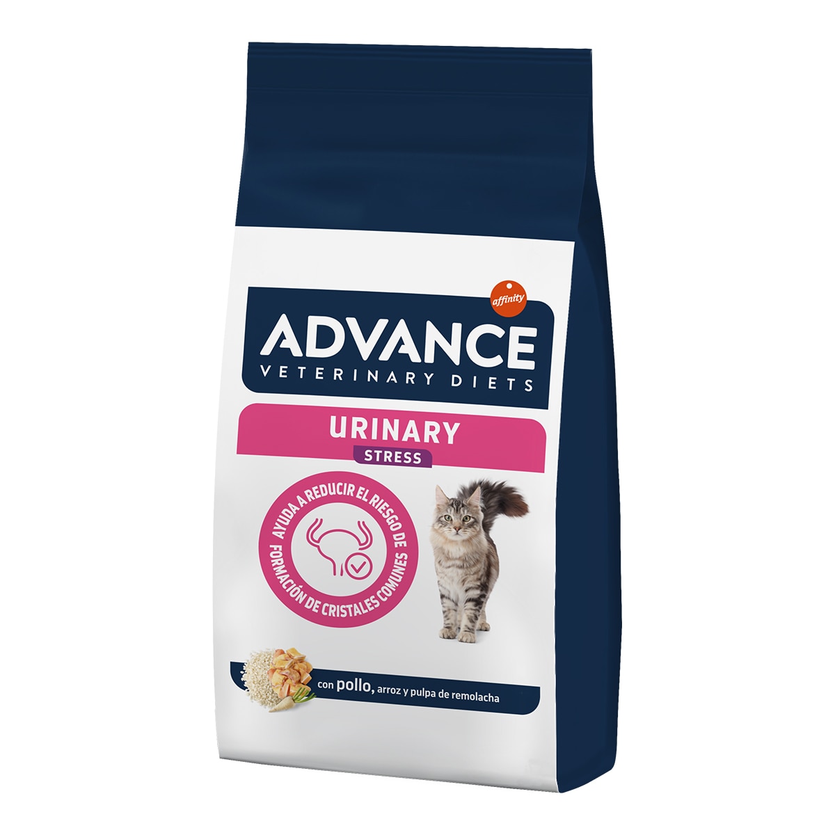 Advance Veterinary Diets - Pienso para gatos adultos Advance Urinary Stress Dietas veterinarias 1,25 kg