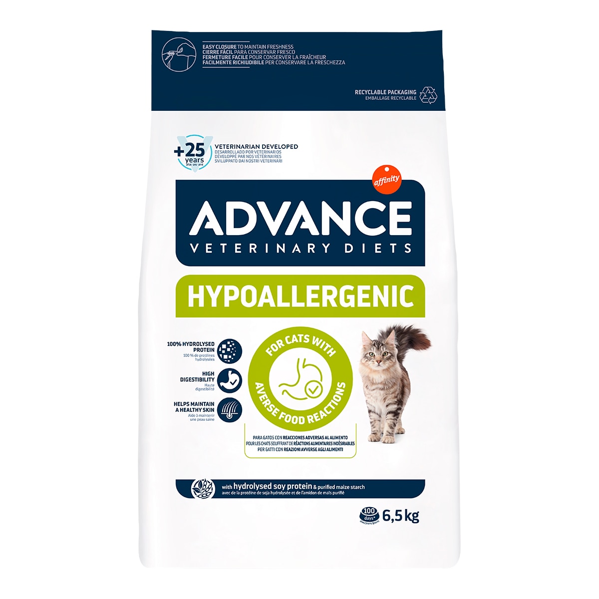 Imagen 1 de Pienso para gatos adultos Advance Hypoallergenic Dietas veterinarias