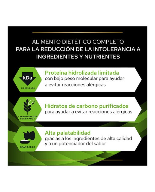 Pienso para gatos Purina Pro Plan Hypoallergenic Dietas Veterinarias 2