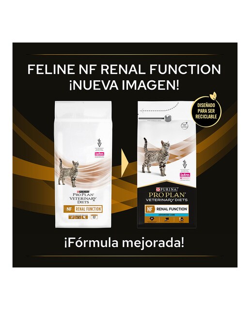 Pienso para gatos adultos y sénior Purina Pro Plan Función Renal Dietas Veterinarias 2