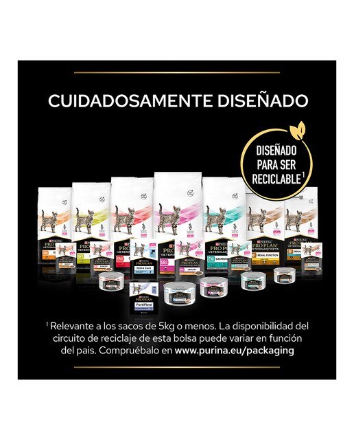 Pienso para gatos adultos y sénior Purina Pro Plan Función Renal Dietas Veterinarias 7