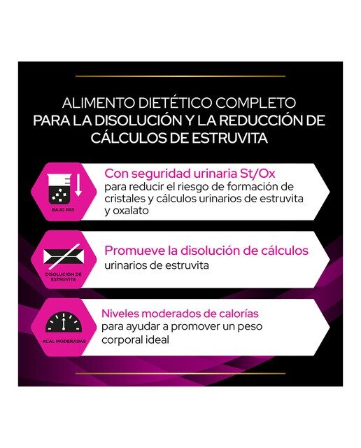 Comida húmeda para gatos adultos Purina Pro Plan Urinary Dietas Veterinarias salmón 10 sobres 3