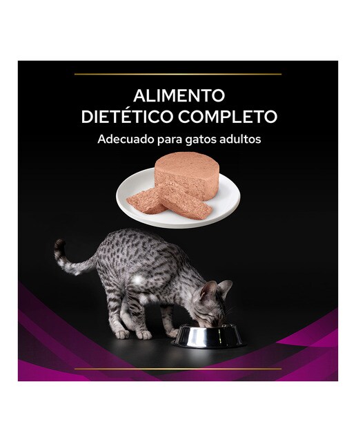 Comida húmeda para gatos adultos Purina Pro Plan Urinary Dietas Veterinarias mousse 195 g 3