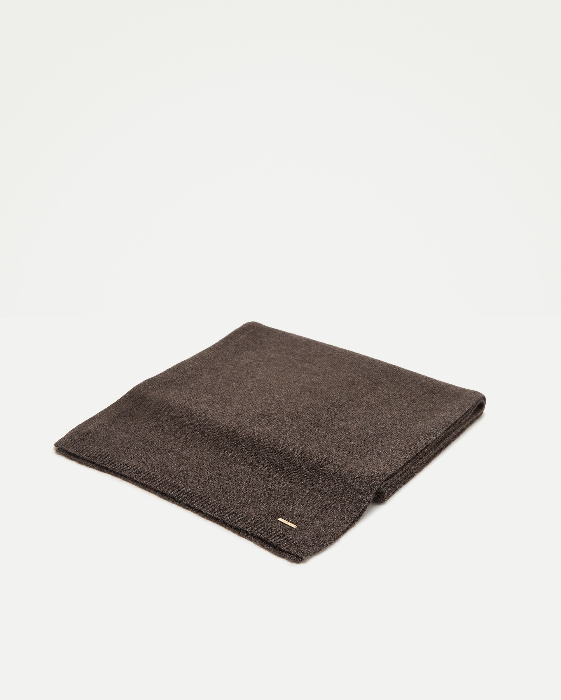 Bufanda realizada 100% en cashmere - Latouche - Marrón Marrón-2