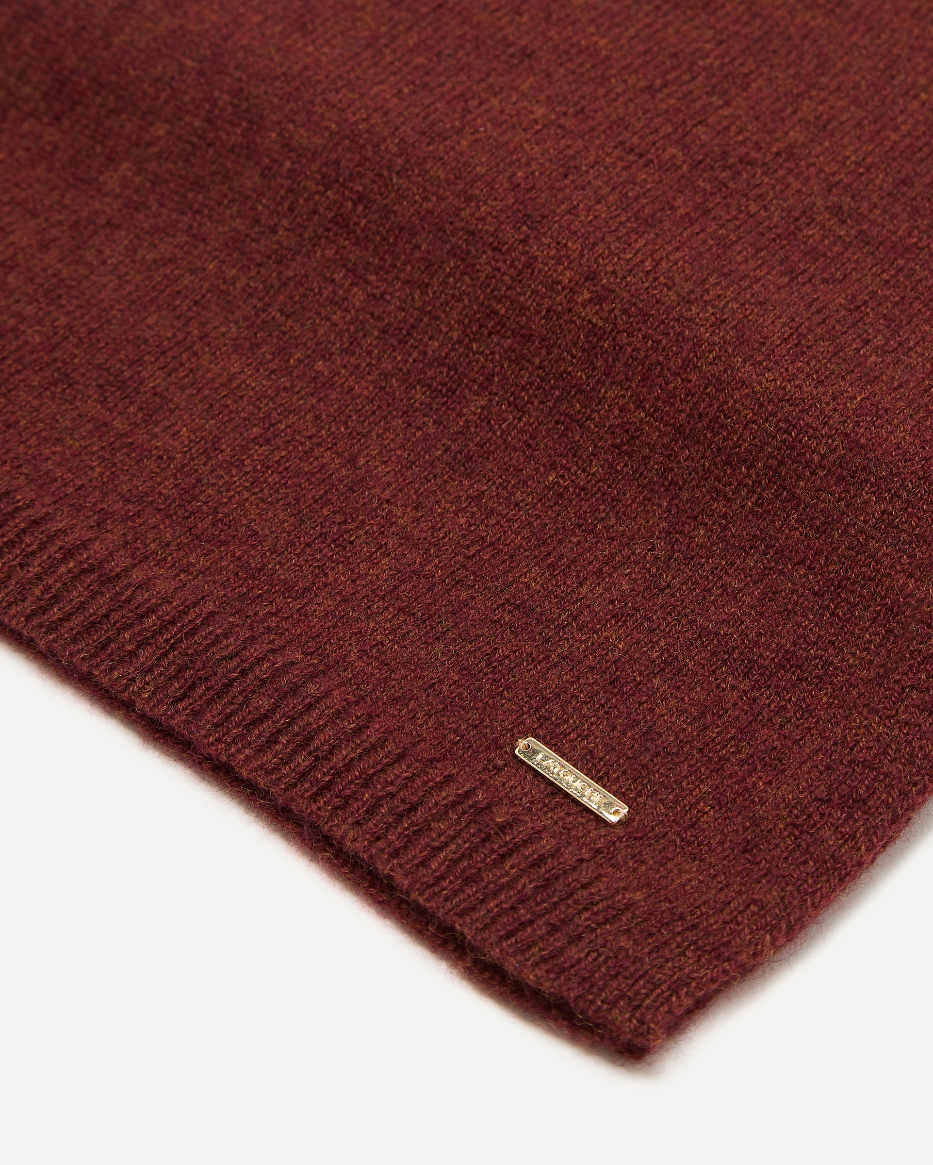 Bufanda realizada 100% en cashmere - Latouche - Burdeos Burdeos-3