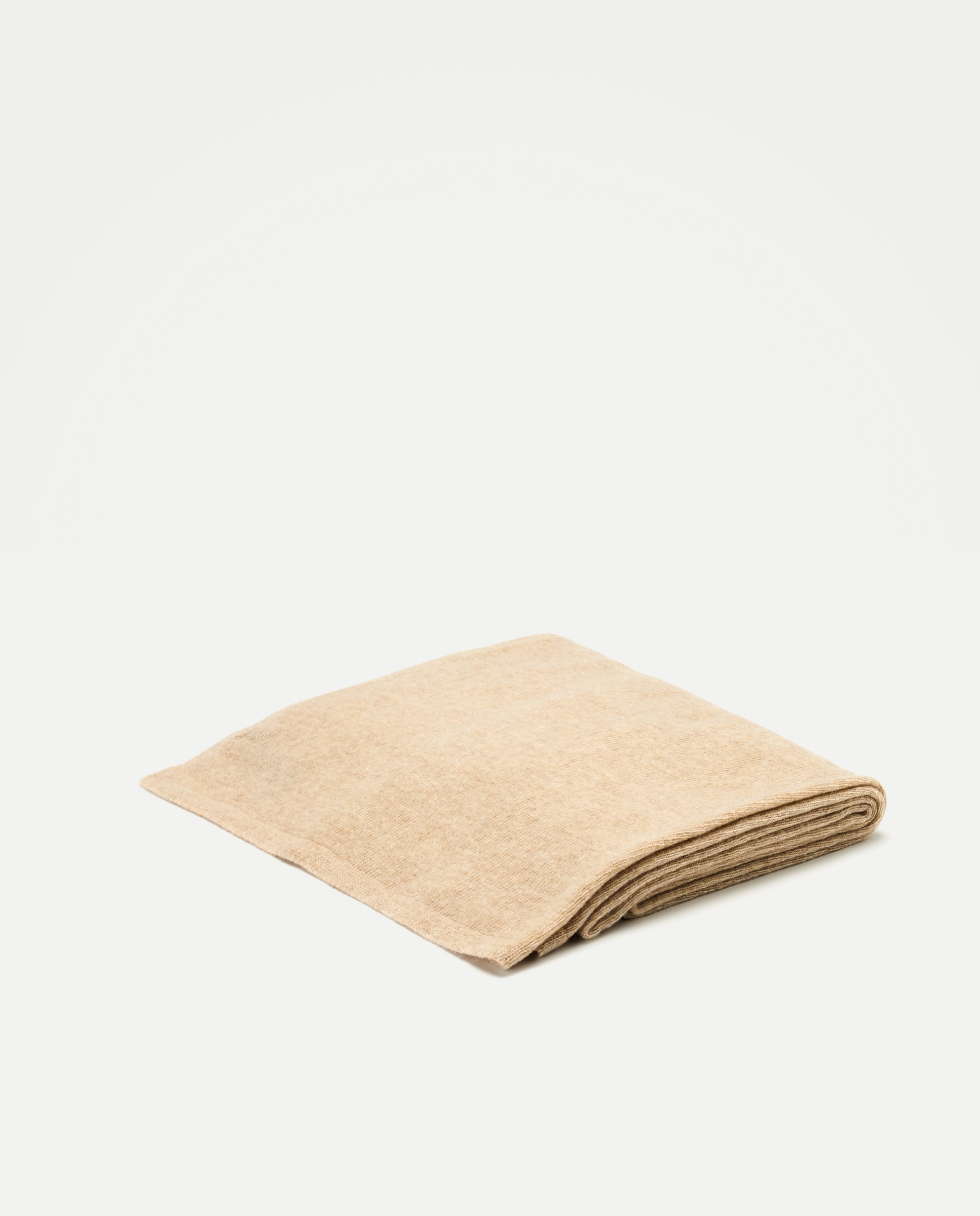 Bufanda de lana cashmere - Latouche - Beige Beige-2