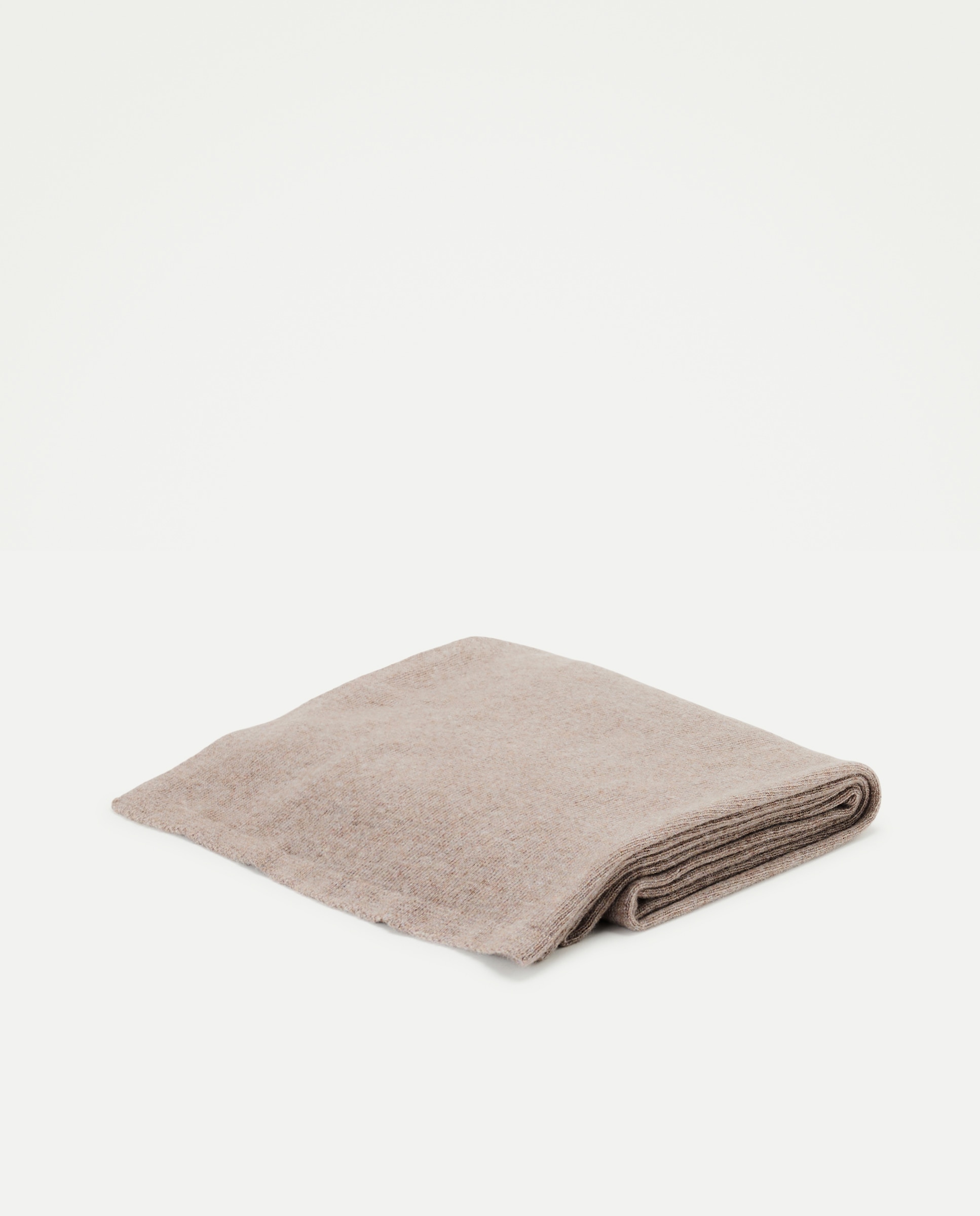 Bufanda de lana cashmere - Latouche - Visón claro Visón claro-2