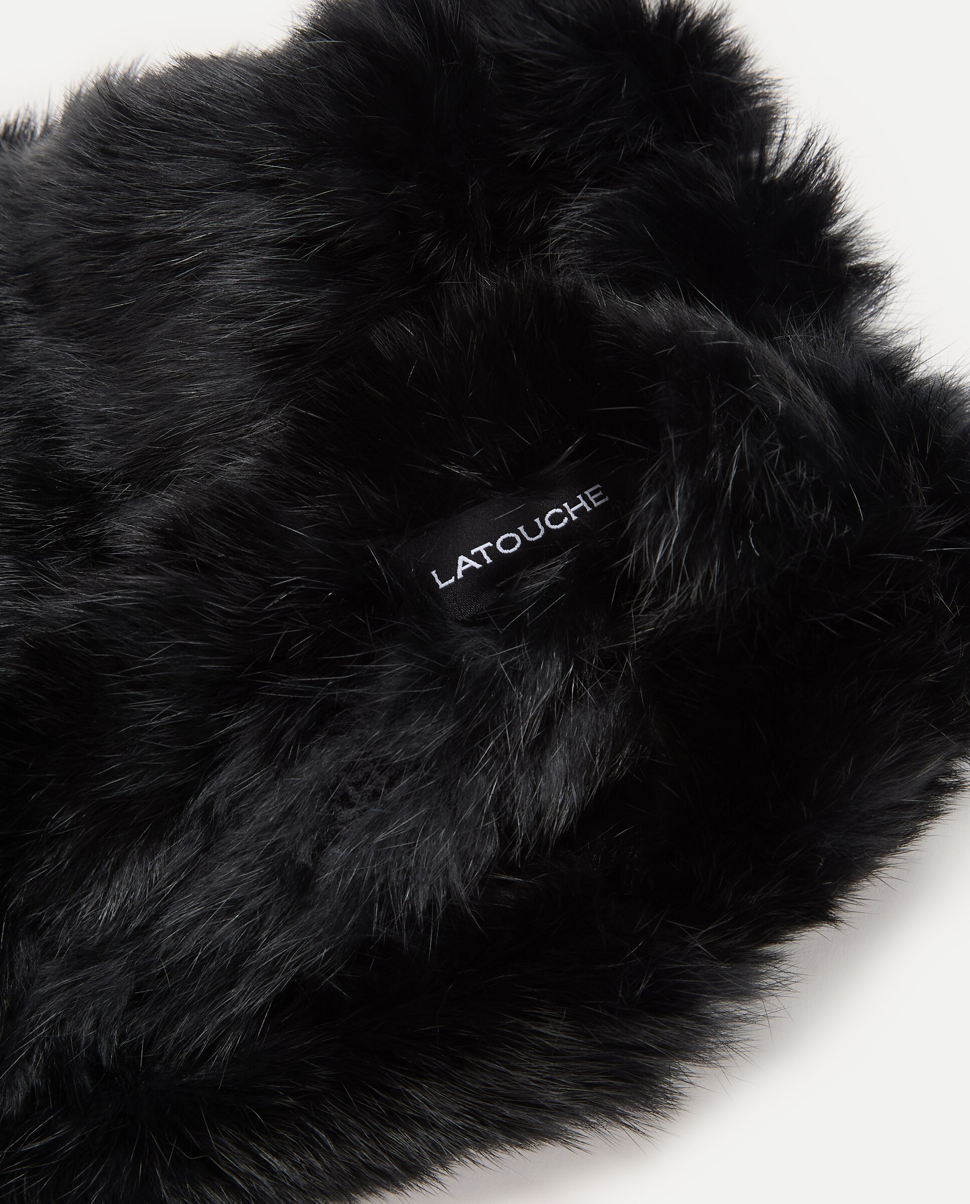 Cuello pelo basico - Latouche - Negro Negro-2