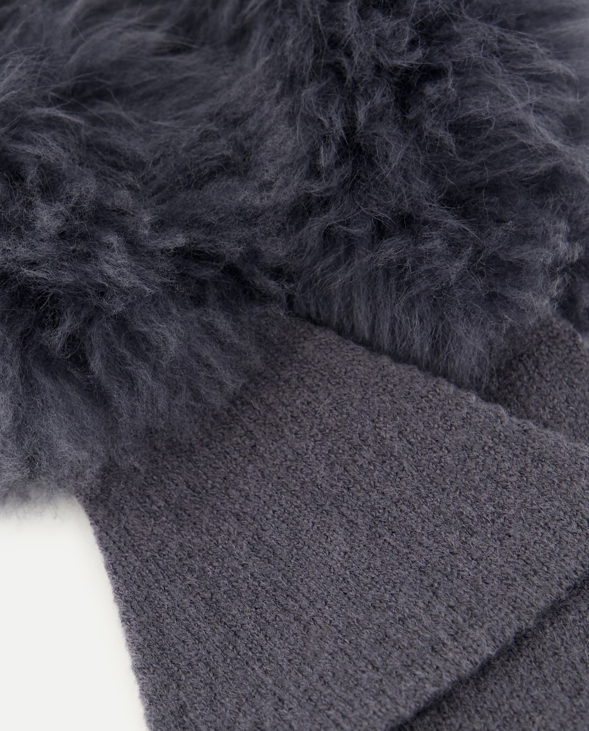 Cuello pelo mongolia - Latouche - Gris claro Gris claro-2