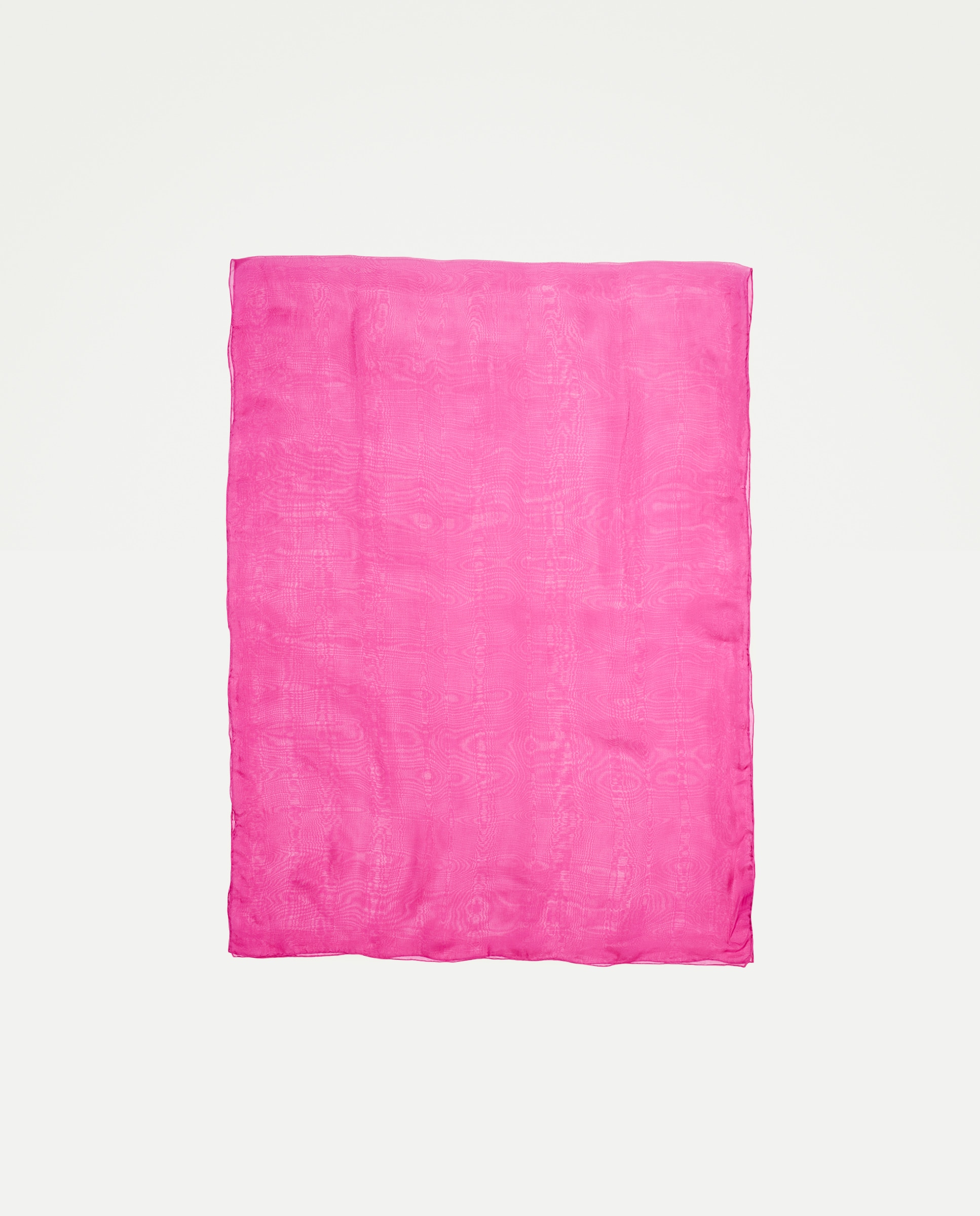 Écharpe de Festa Lisa em Chiffon e Seda 240 Fúcsia-2