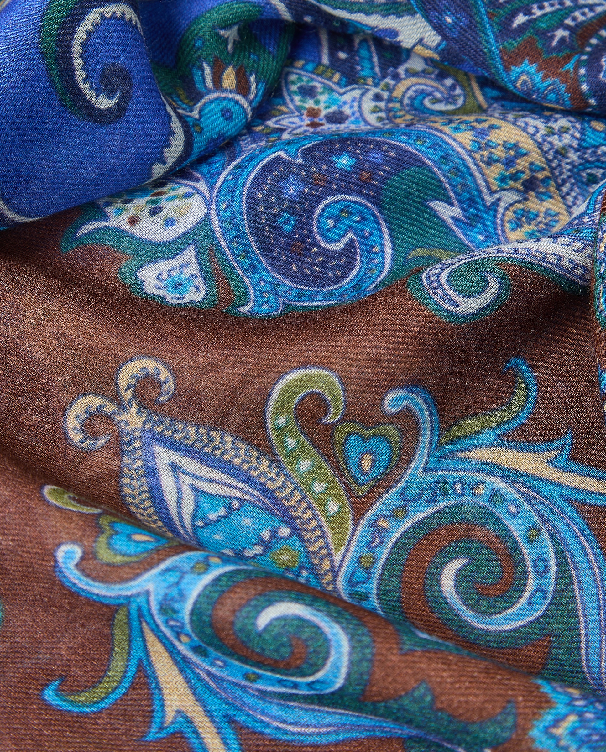 Echarpe estampado paisley - Latouche - 400 Azul 400 Azul-3