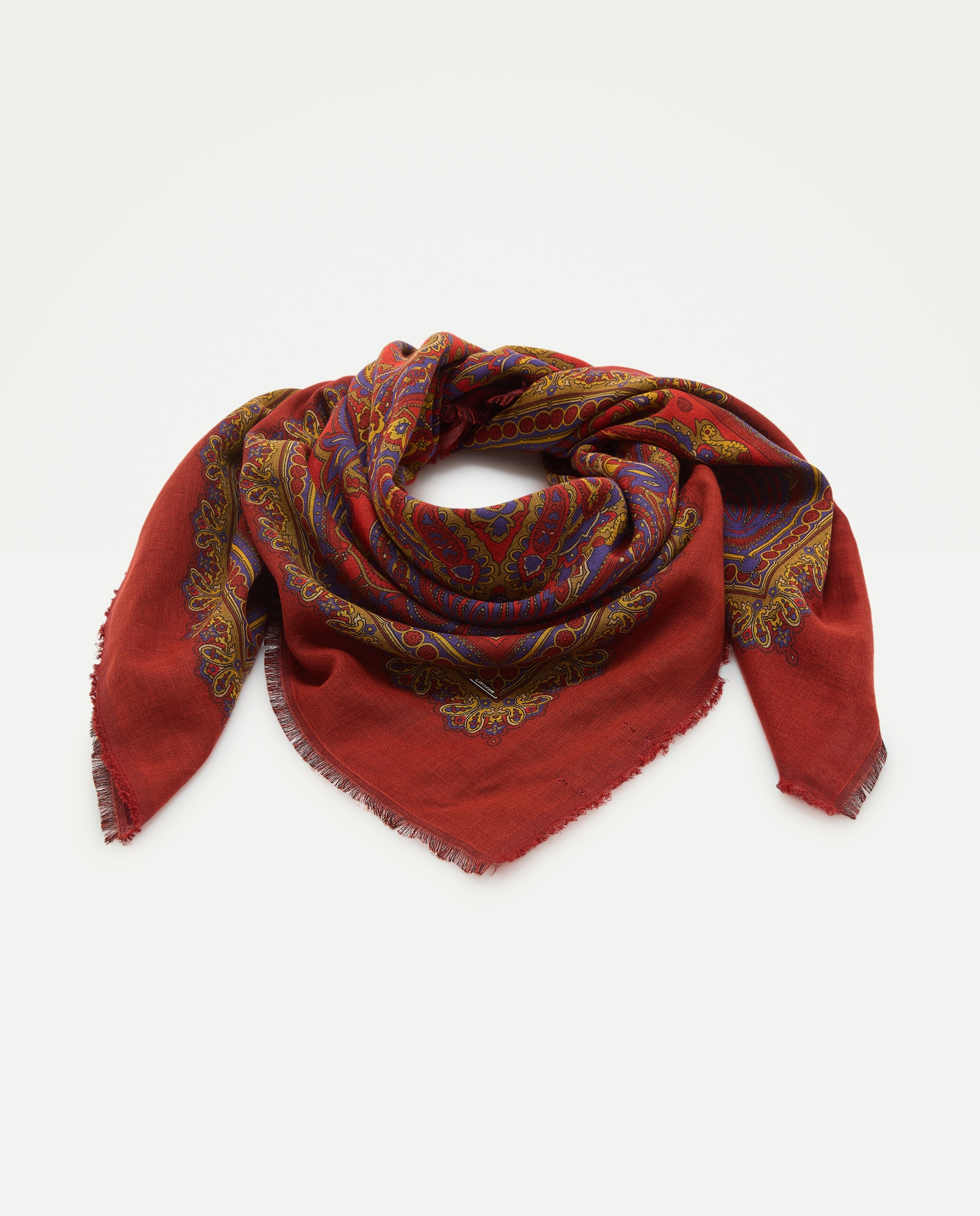Imagem 0 de Écharpe Quadrada com Estampado Paisley