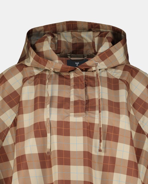 Imagen 0 de Chubasquero con estampado de cuadros