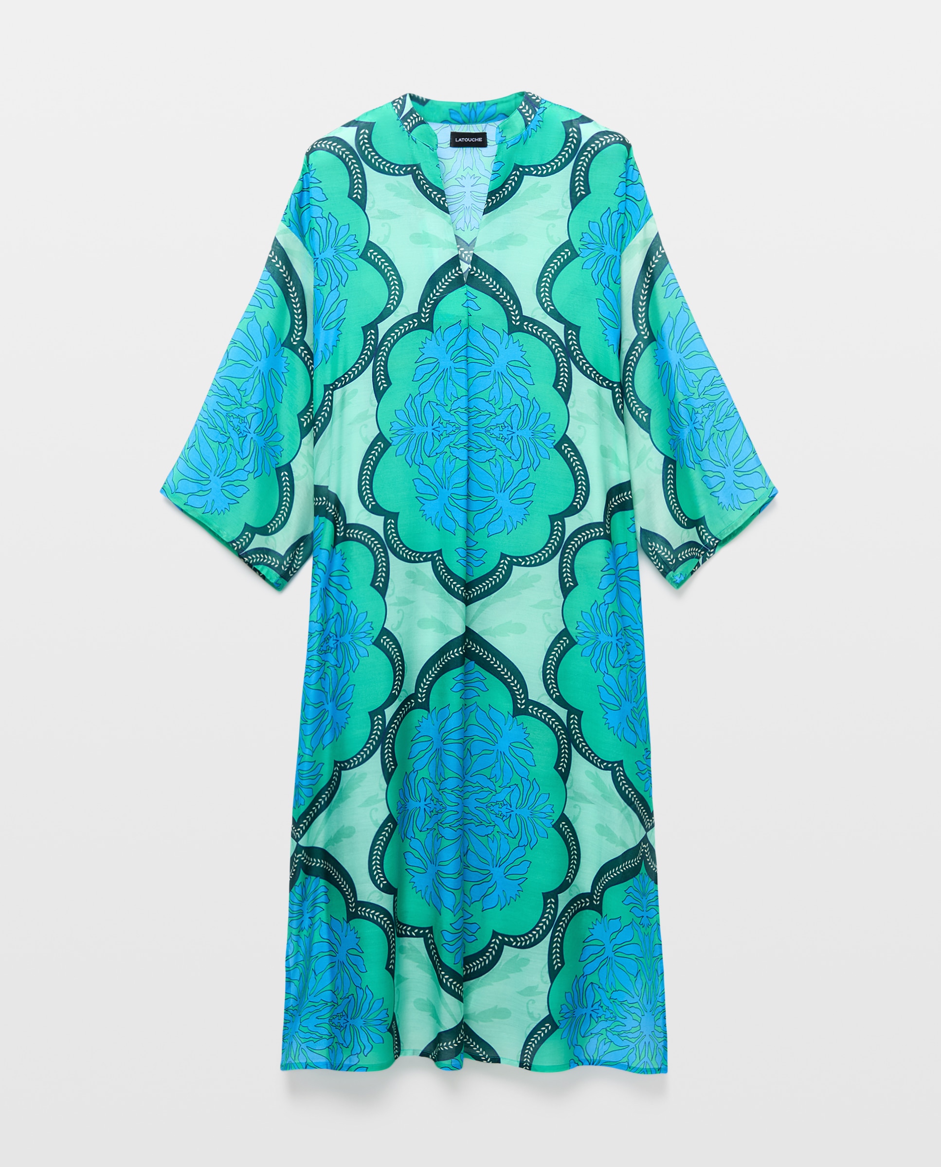 Imagem 0 de Kaftan com Estampado Retro