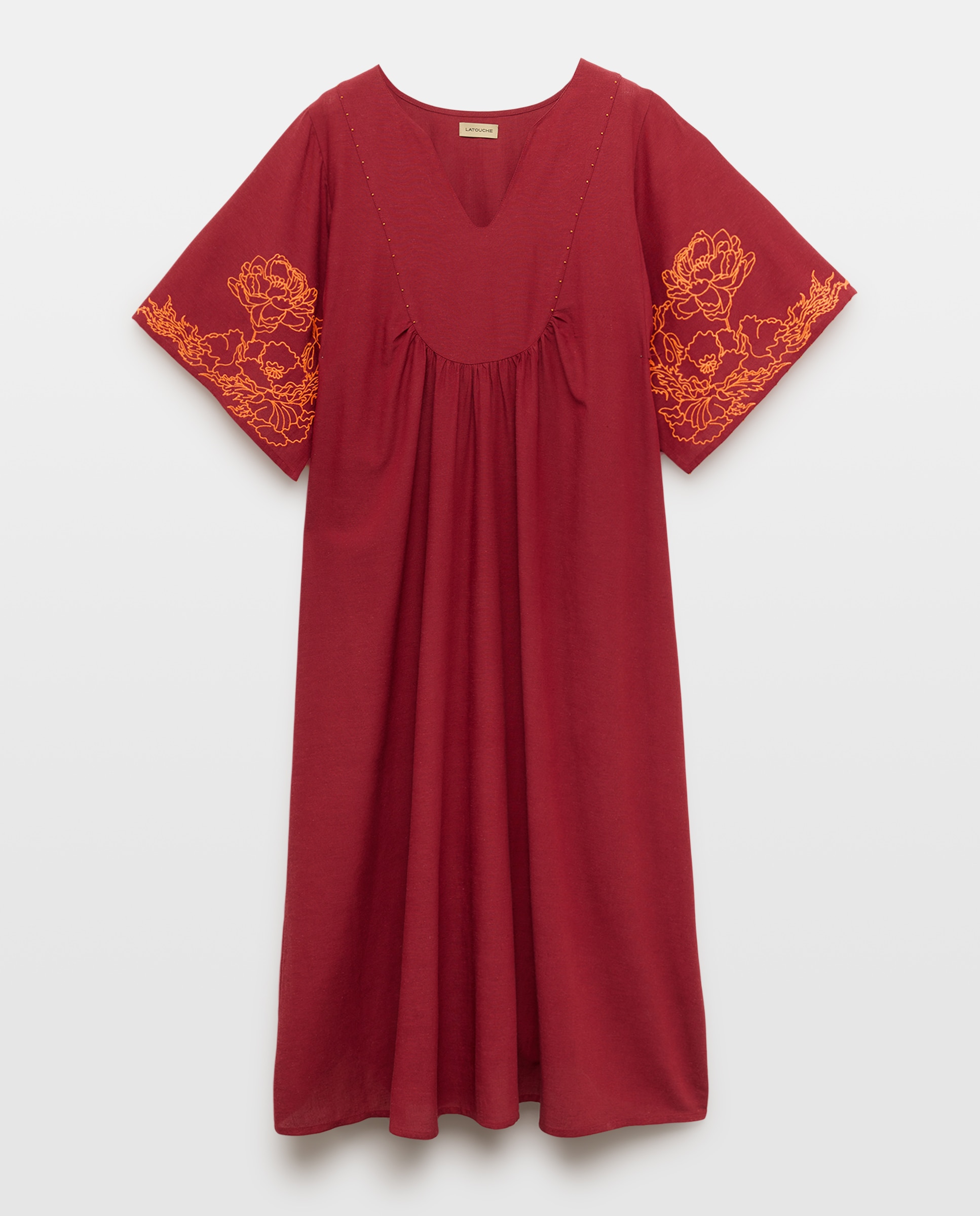 Imagem 0 de Kaftan com Trabalho Bordado nas Mangas