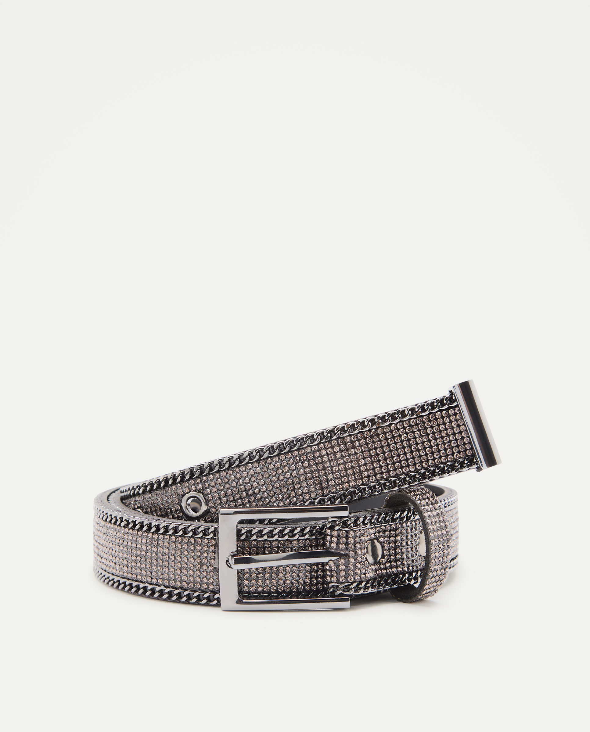 Imagem 0 de Cinto de Strass - Preto