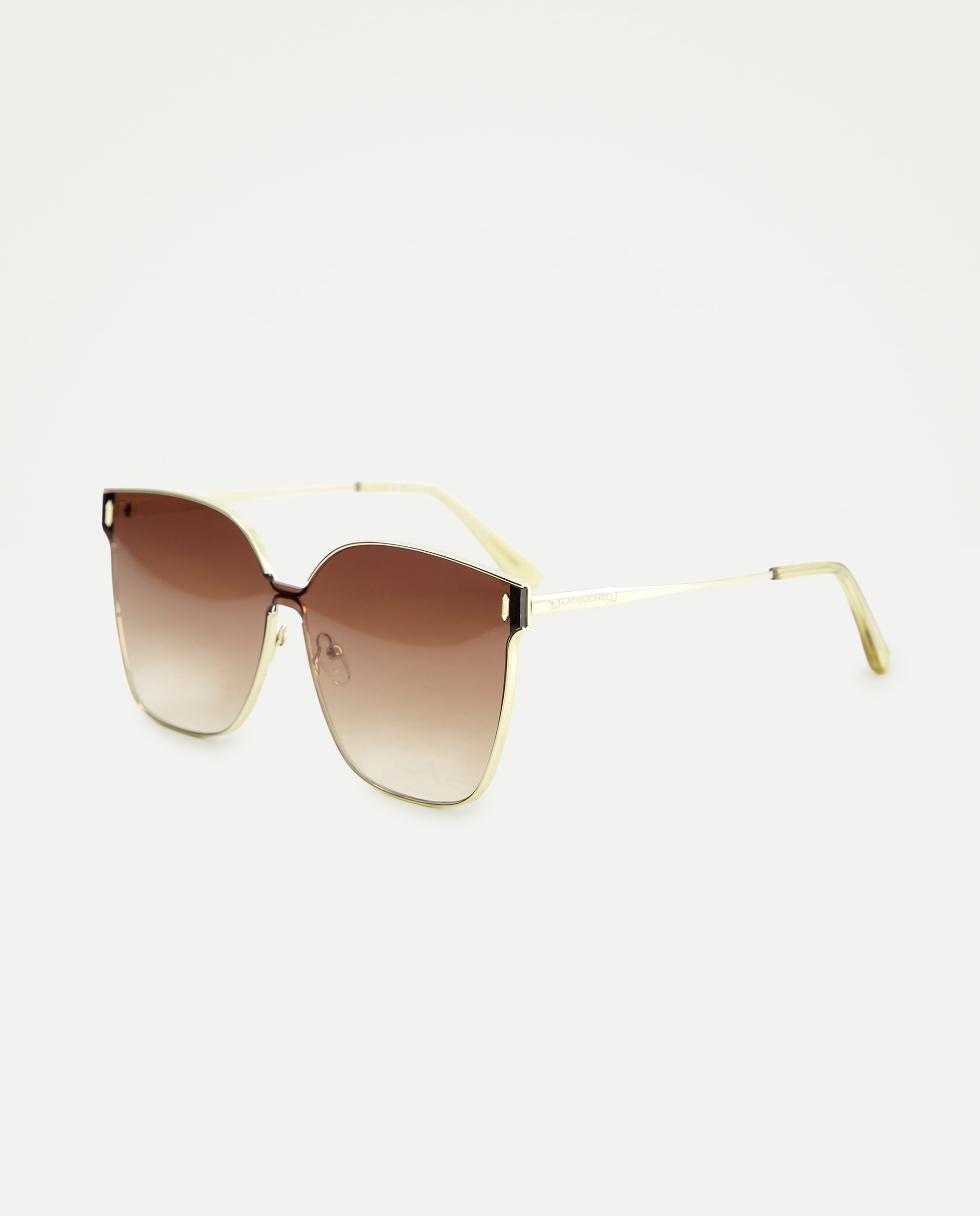Óculos de Sol Tipo Cat Eye XL 390 Ouro-2