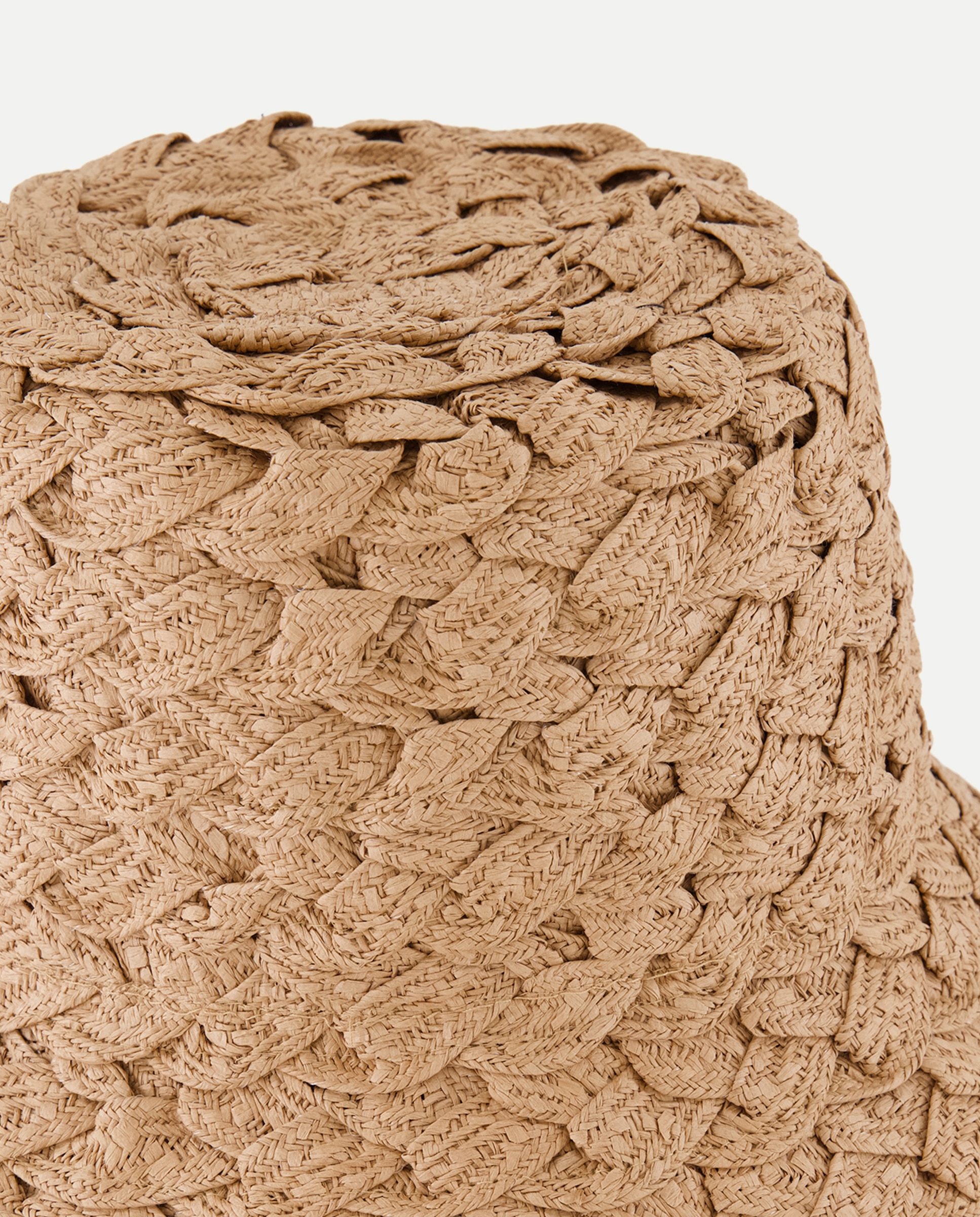 Gorro Tipo Clutch Entrançado 120 Cru-2