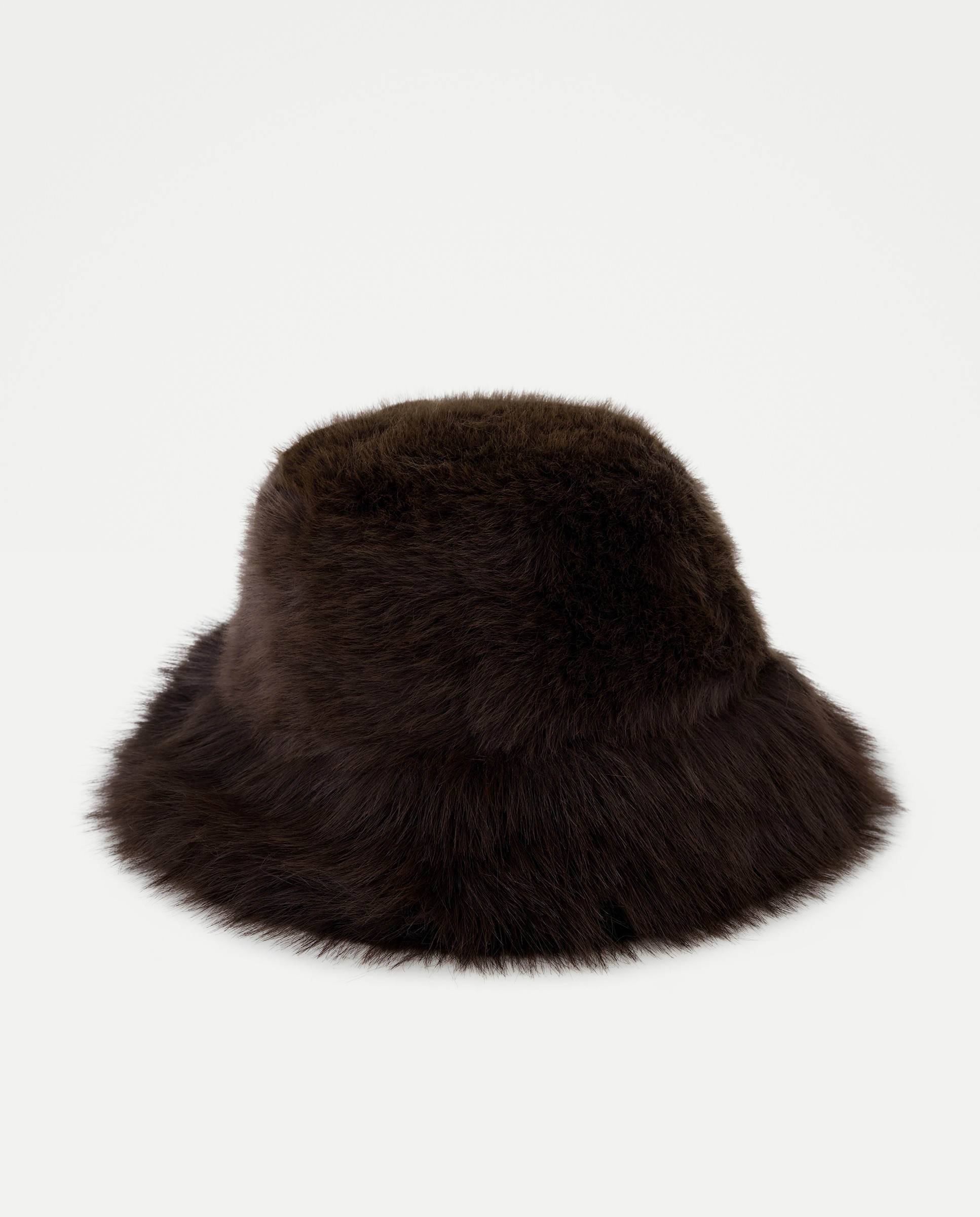 Gorro de pelo sintético - Latouche - Marrón Marrón-1