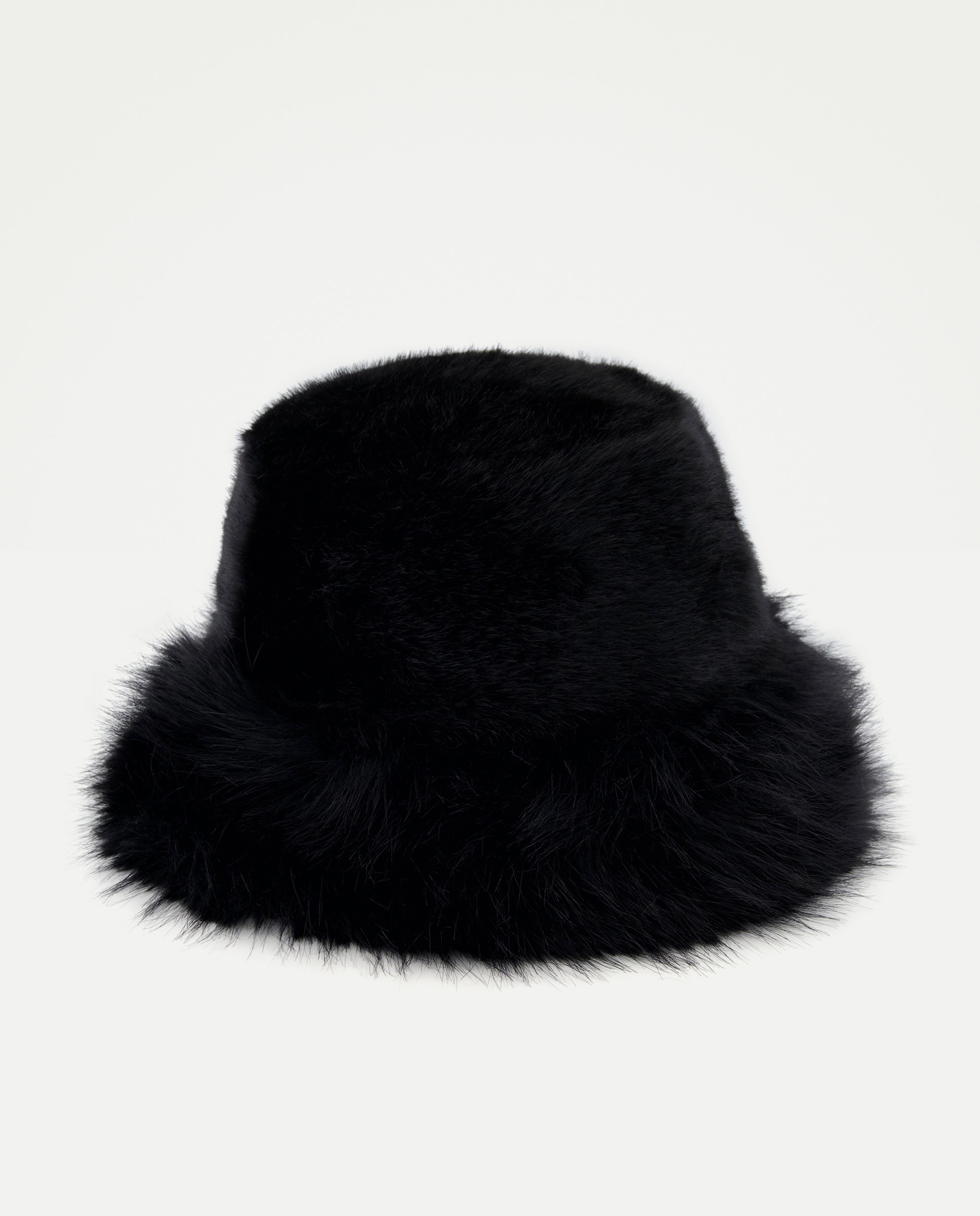 Imagen 0 de Gorro de pelo sintético Negro