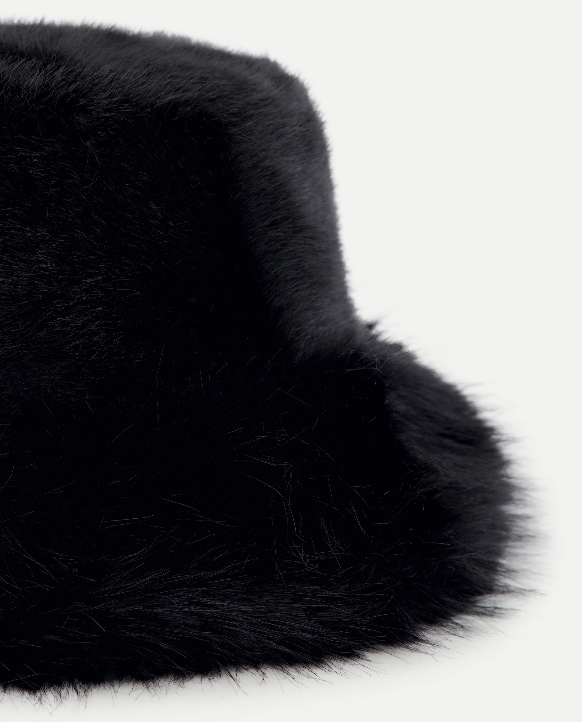 Gorro de pelo sintético - Latouche - Negro Negro-2