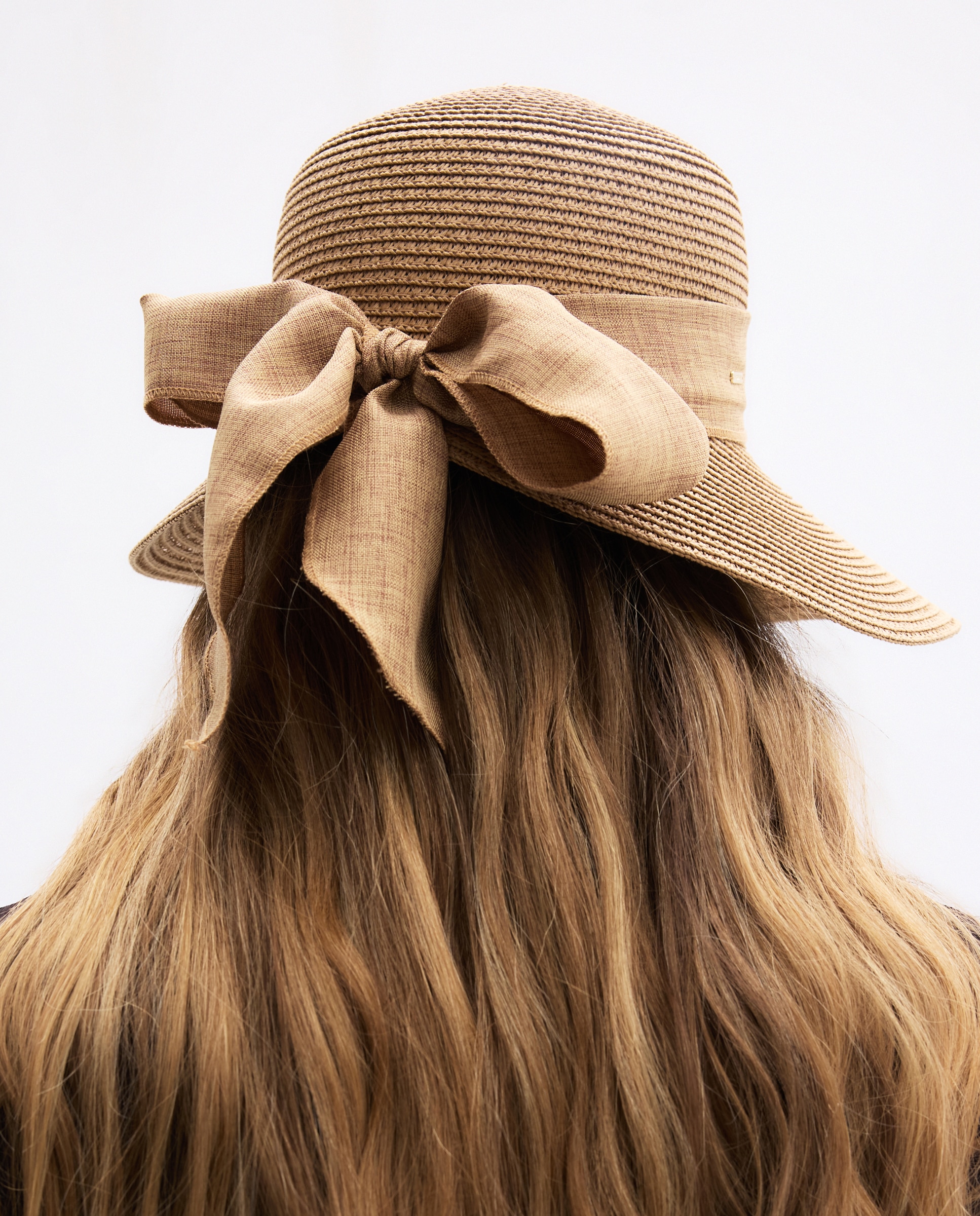 Gorra papel con nudo trasero - Latouche - 120 Crudo 120 Crudo-3