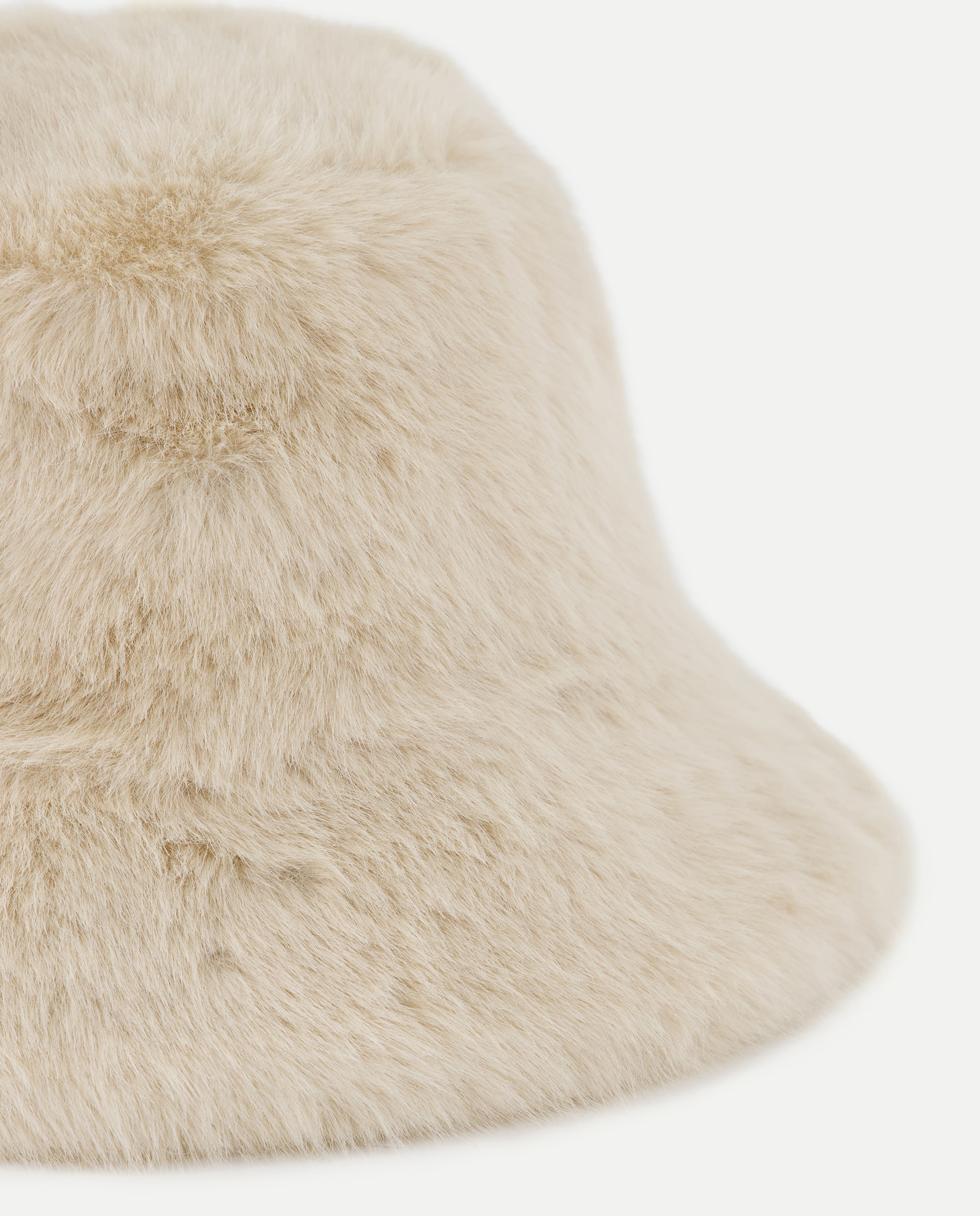 Gorro de pelo sintético con pompón - Latouche - 120 Crudo 120 Crudo-2