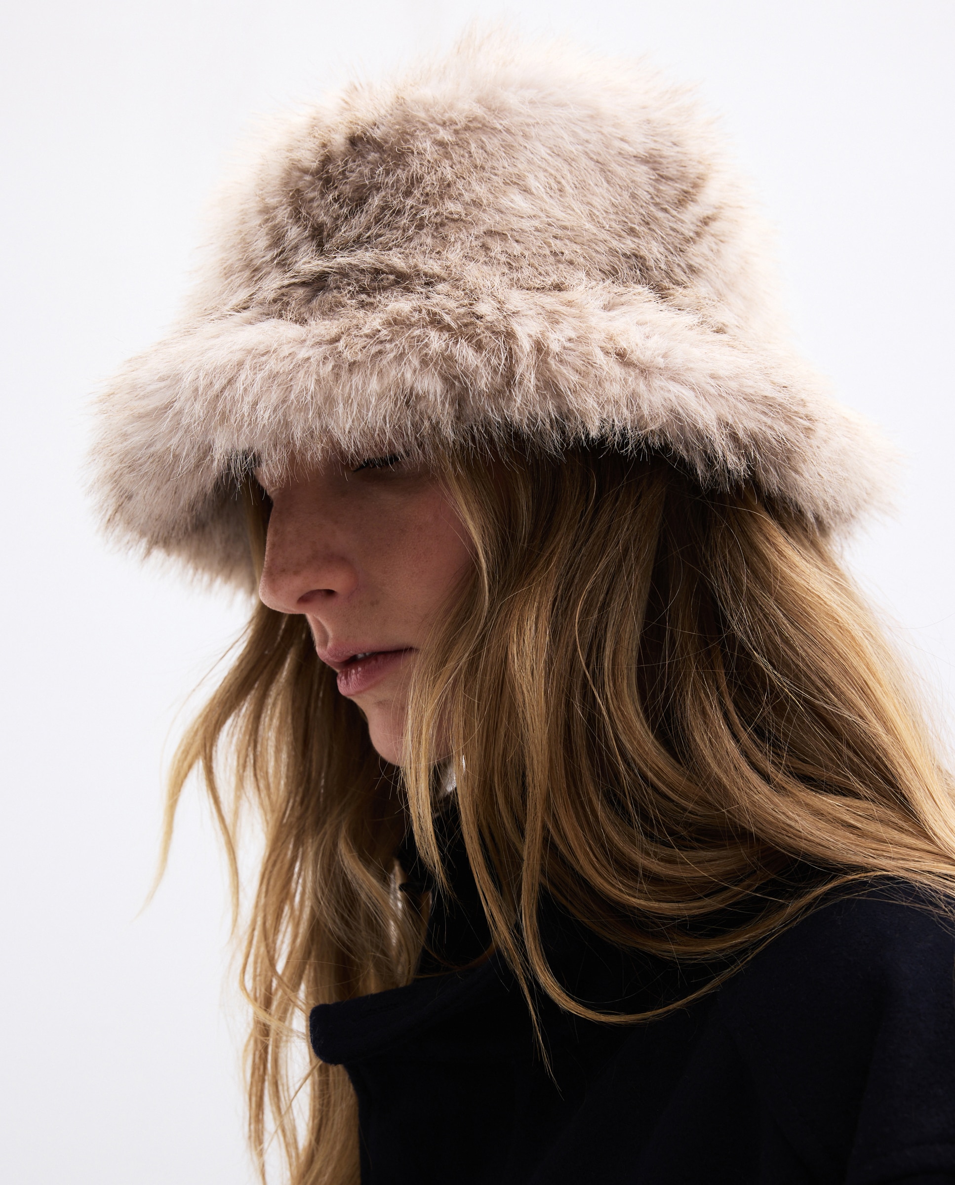Gorro de pelo sintético - Latouche - 820 Gris medio 820 Gris medio-4