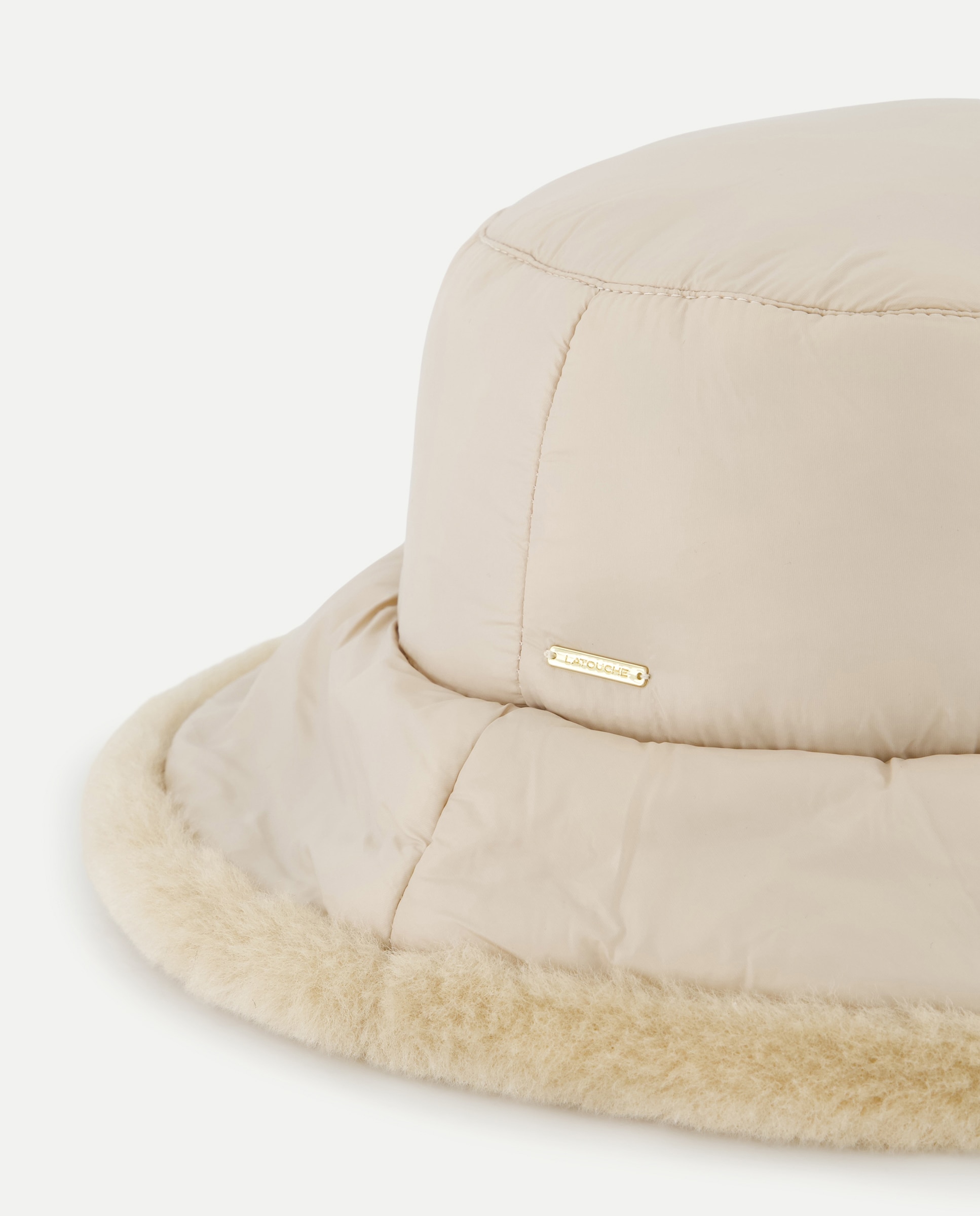 Gorro lluvia nylon pelo sintético - Latouche - 120 Crudo 120 Crudo-2