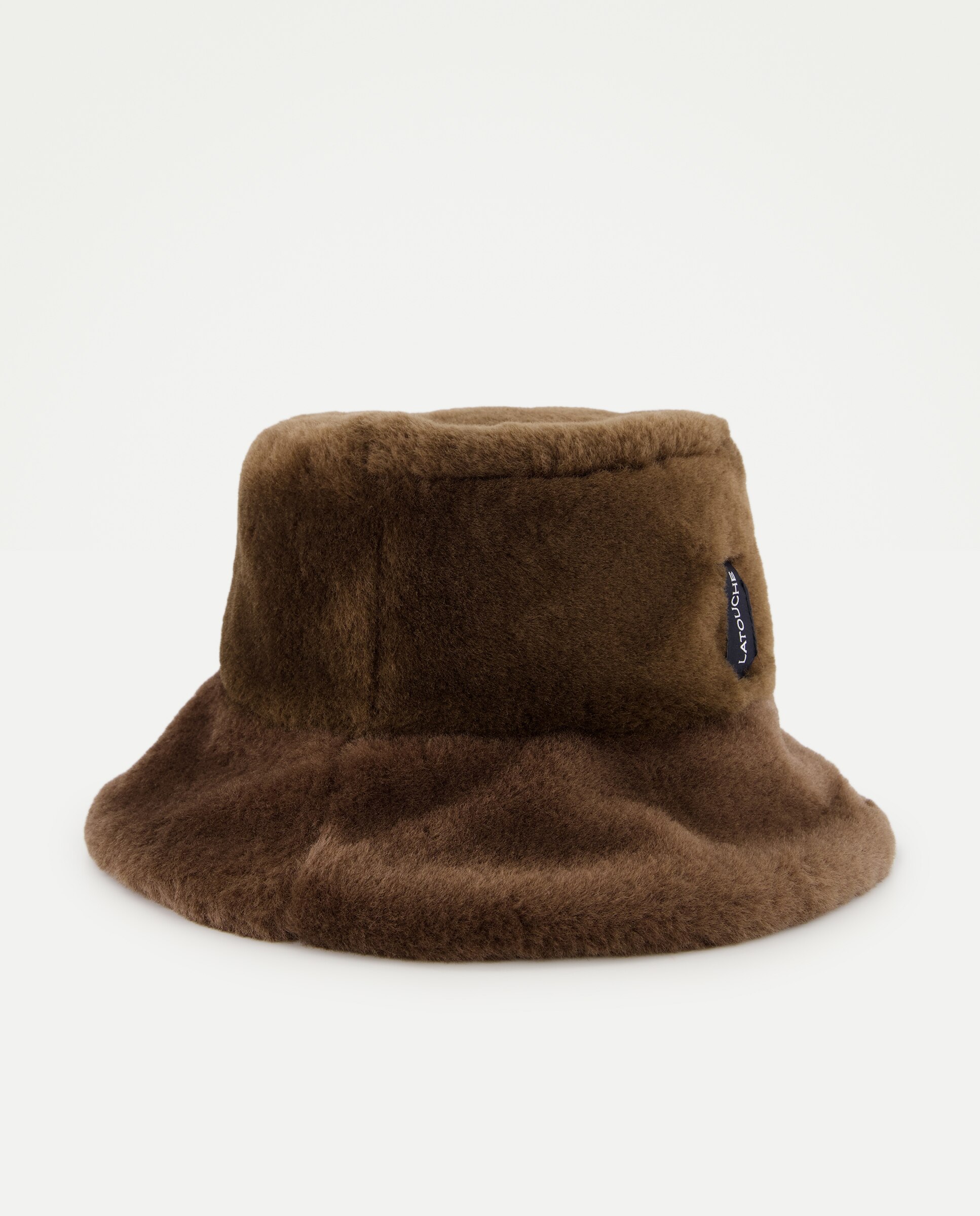 Gorro lluvia pu pelo sintético - Latouche - Marrón Marrón-2