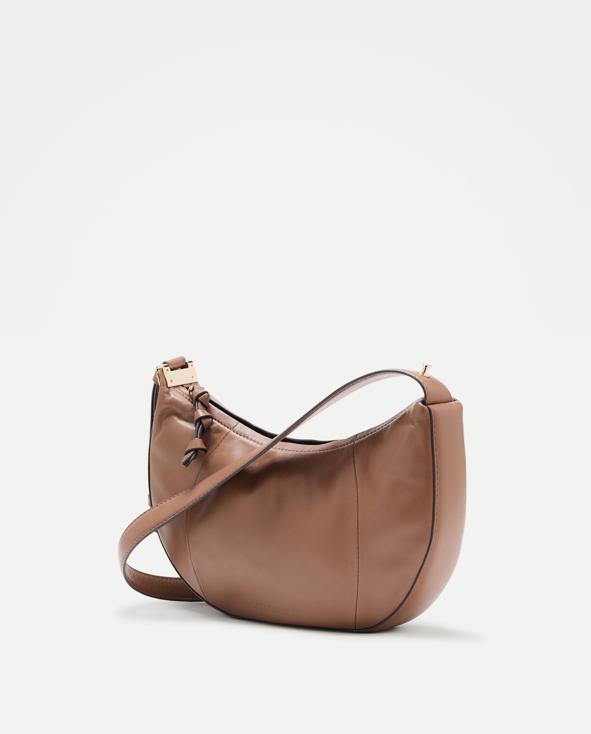Imagen 2 de Bolso shopper de napa media luna - Latouche - 730 Camel 730 Camel