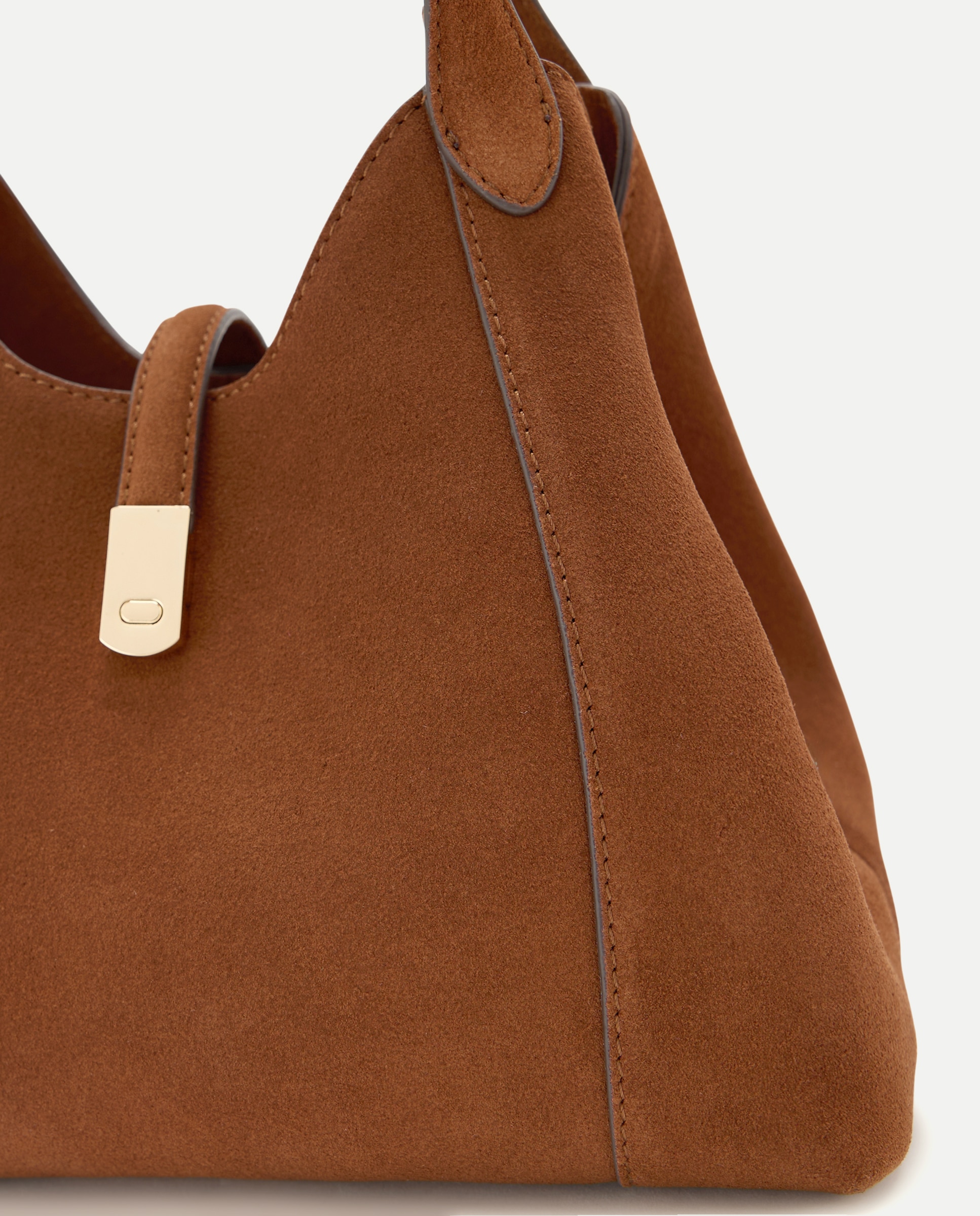 Mala a Tiracolo em Croute com Bolso Triplo Toffee-3