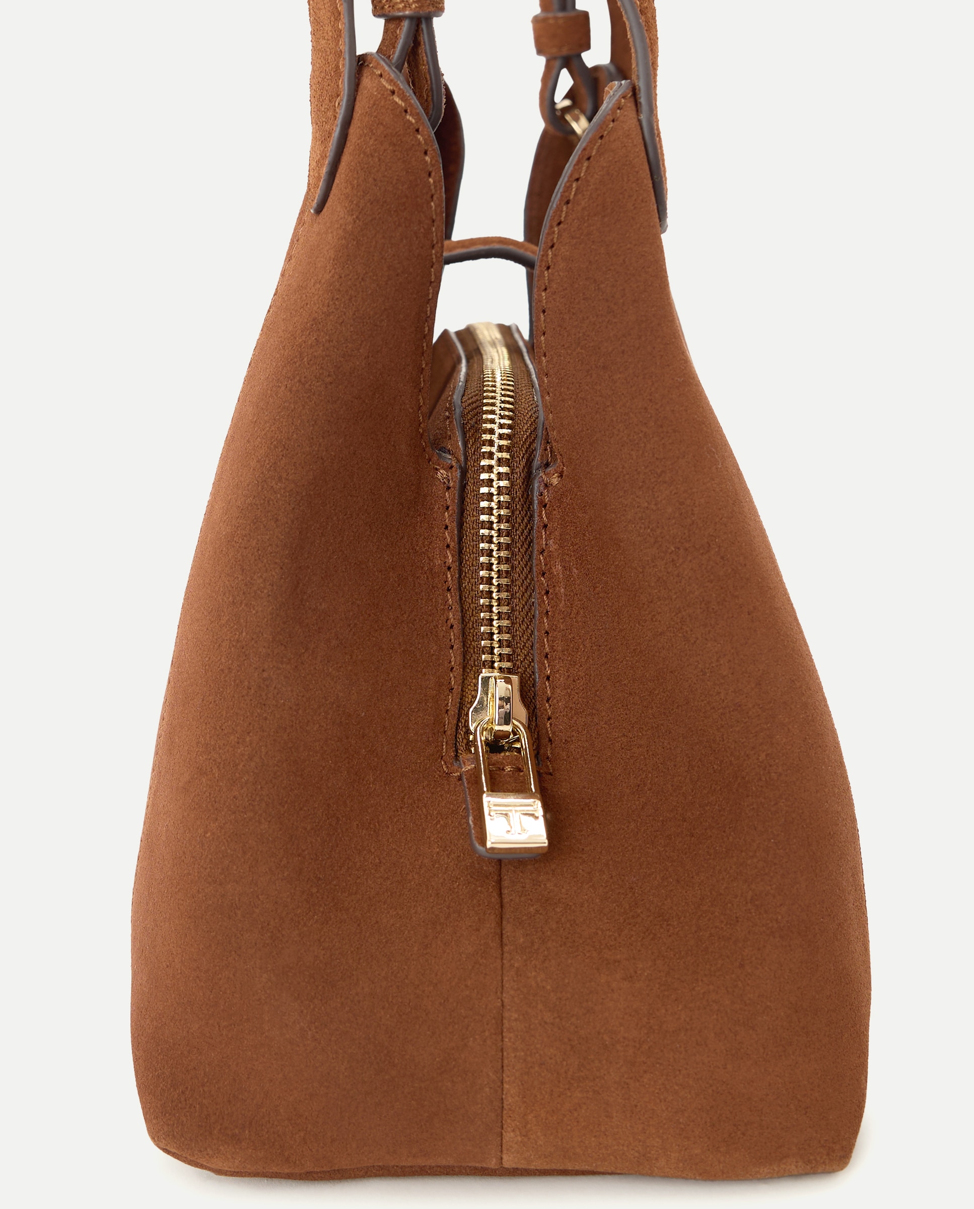Mala a Tiracolo em Croute com Bolso Triplo Toffee-4