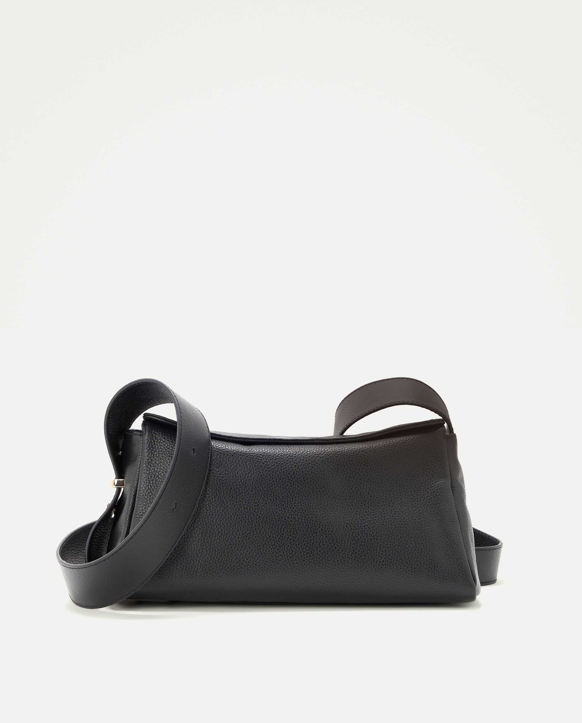 Bolso bandolera de piel - Latouche - Negro Negro-1
