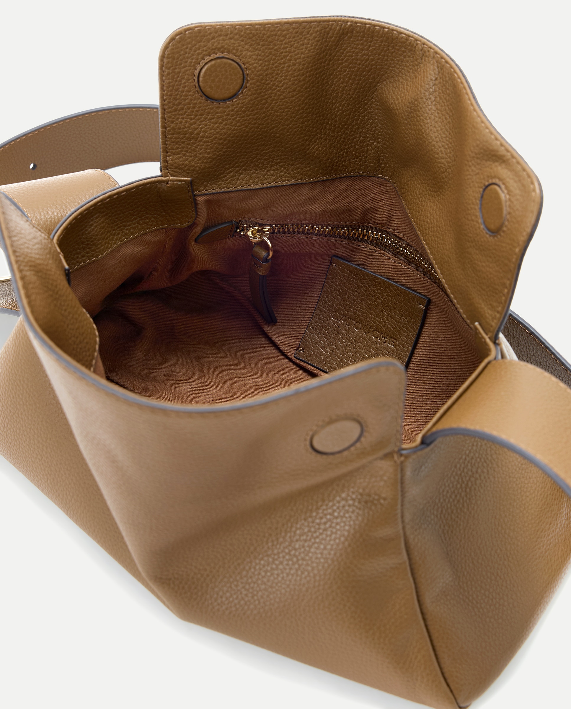 Bolso bandolera de piel - Latouche - 560 Oliva 560 Oliva-3