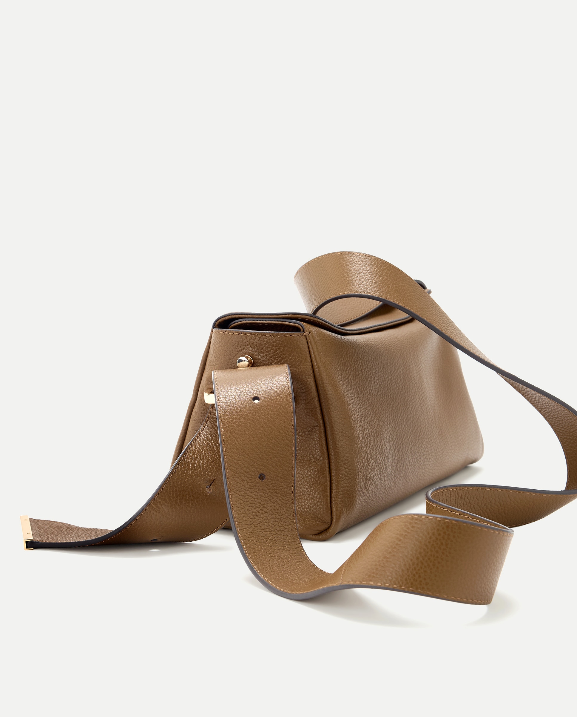 Bolso bandolera de piel - Latouche - 560 Oliva 560 Oliva-5