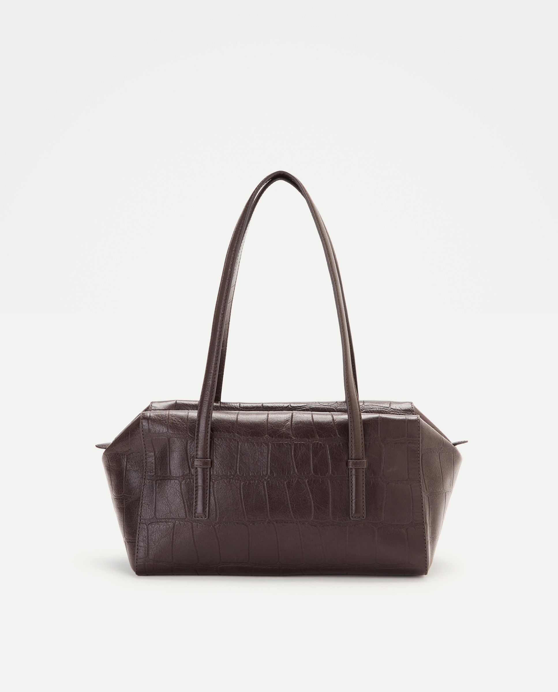 Imagen 0 de Bolso shopper en napa Marrón