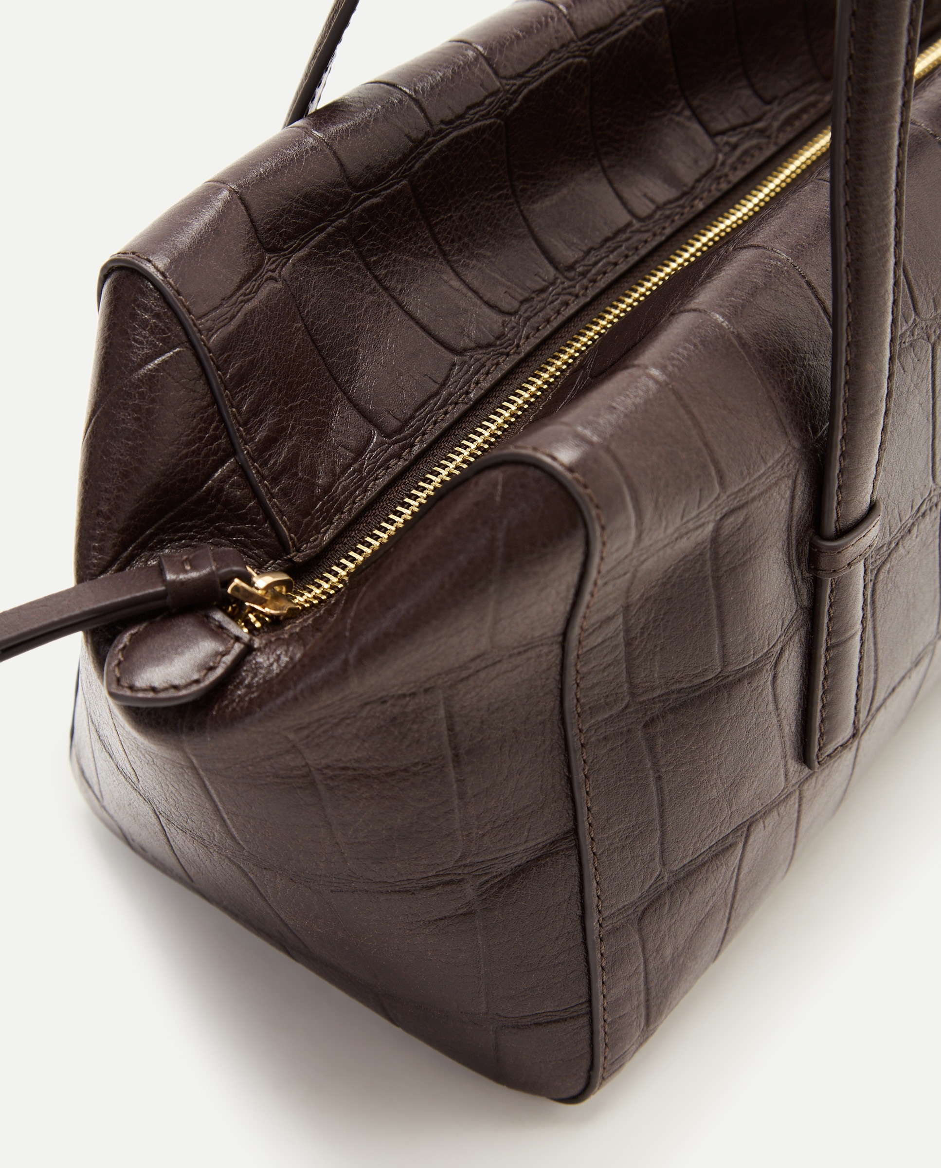 Bolso shopper en napa - Latouche - Marrón Marrón-4